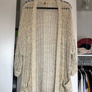 Free People Loose Knit Cardigan